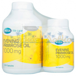 Капсулы Масло Примулы вечерней  / Mega We Care Evening Primrose Oil 